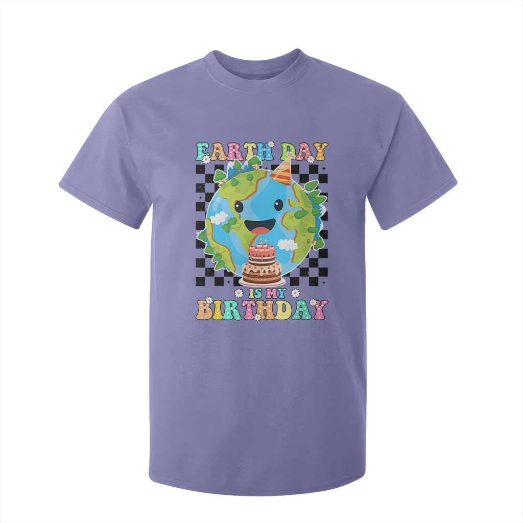 Earth Day Birthday T Shirt For Kid Its My Birthday April 22