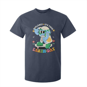 Earth Day T Shirt For Kid Cute Go Planet Its Your Earthday Groovy