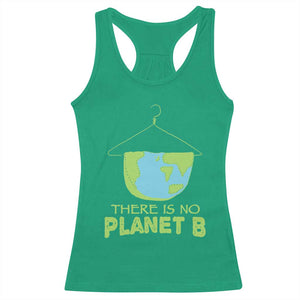 Earth Day Racerback Tank Top There Is No Planet B Save the Planet