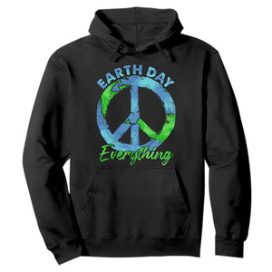 Piece Everyday Earth Day Hoodie Peace Sign Positive Vibes