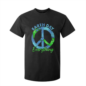 Piece Everyday Earth Day T Shirt For Kid Peace Sign Positive Vibes