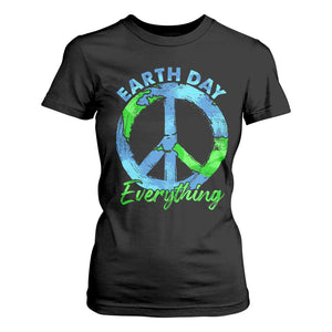 Piece Everyday Earth Day T Shirt For Women Peace Sign Positive Vibes