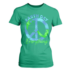 Piece Everyday Earth Day T Shirt For Women Peace Sign Positive Vibes