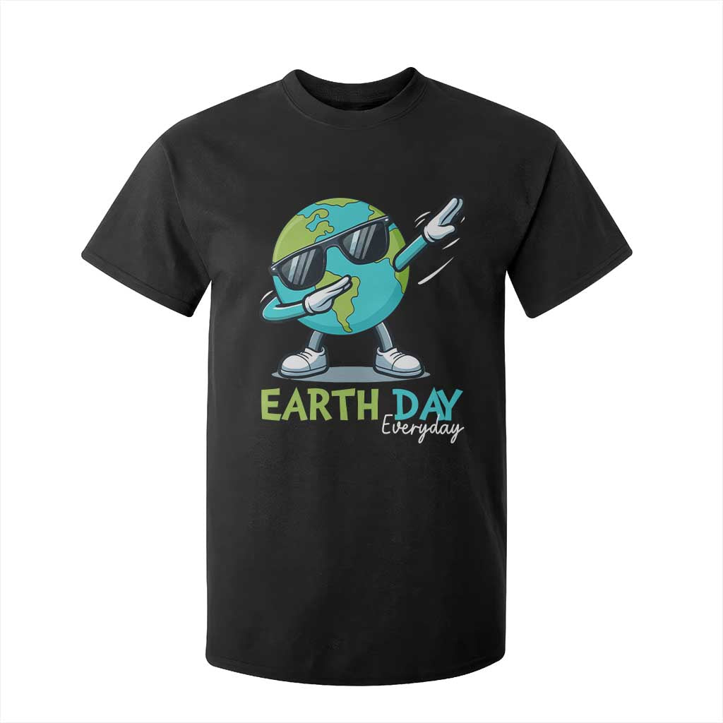 Dabbing Earth Day T Shirt For Kid Everyday Positive Vibes Nature Lover Gifts