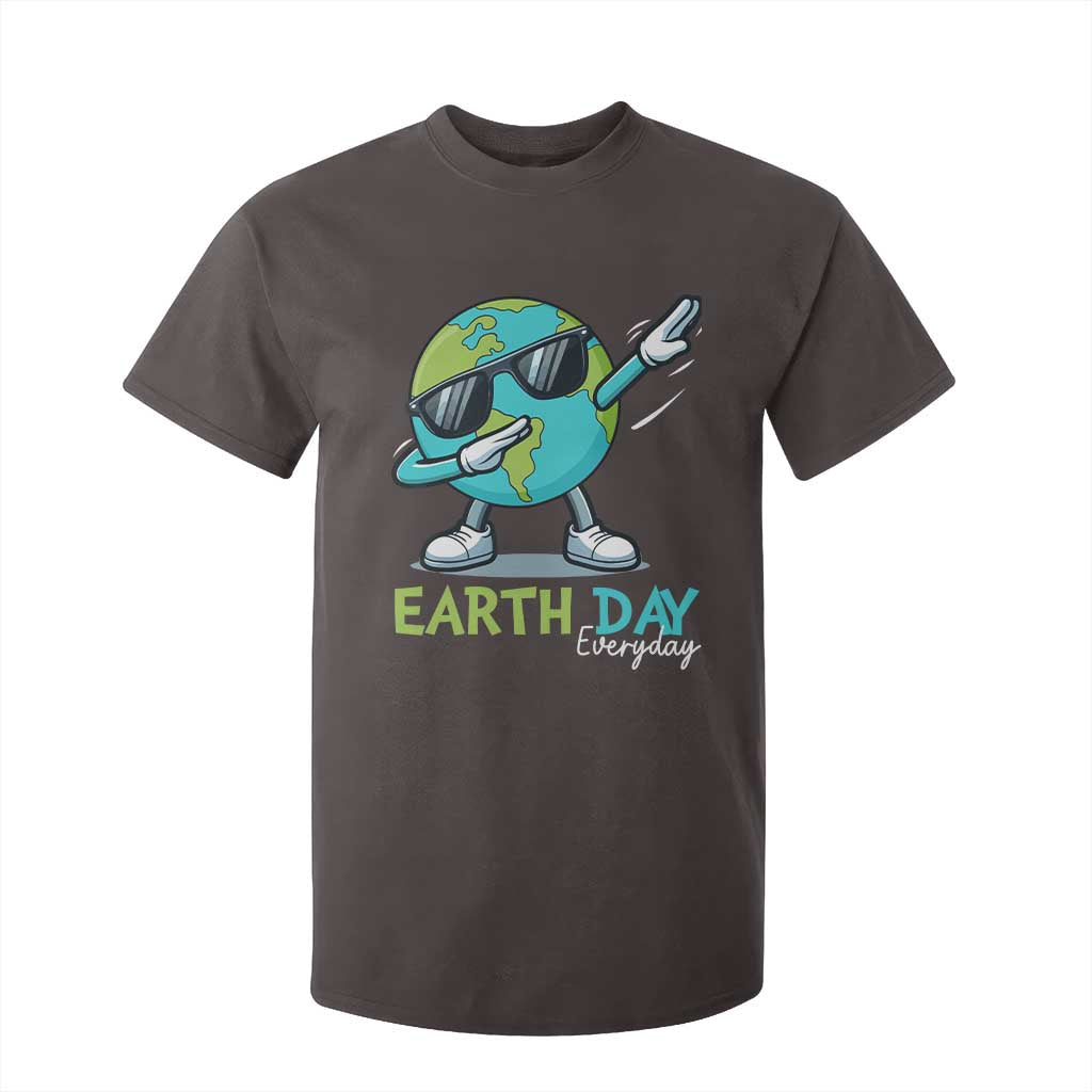 Dabbing Earth Day T Shirt For Kid Everyday Positive Vibes Nature Lover Gifts