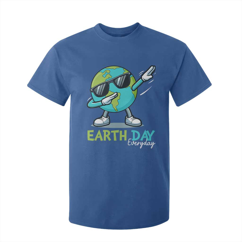 Dabbing Earth Day T Shirt For Kid Everyday Positive Vibes Nature Lover Gifts