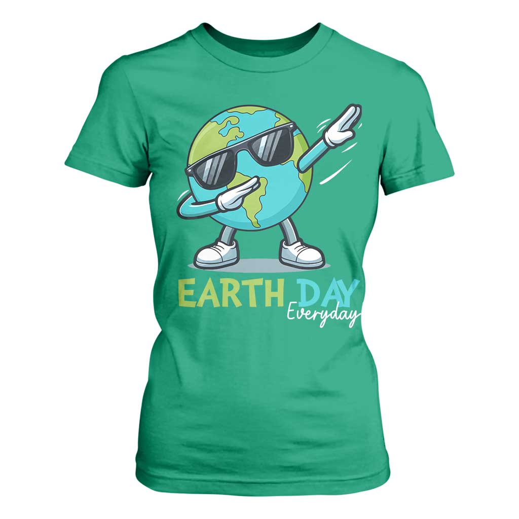 Dabbing Earth Day T Shirt For Women Everyday Positive Vibes Nature Lover Gifts