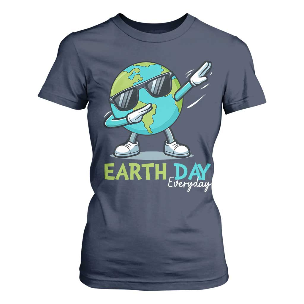 Dabbing Earth Day T Shirt For Women Everyday Positive Vibes Nature Lover Gifts