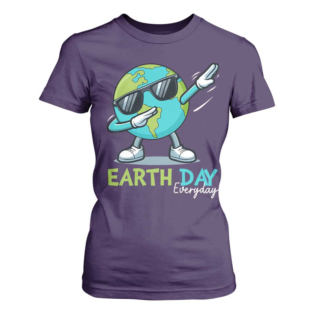 Dabbing Earth Day T Shirt For Women Everyday Positive Vibes Nature Lover Gifts