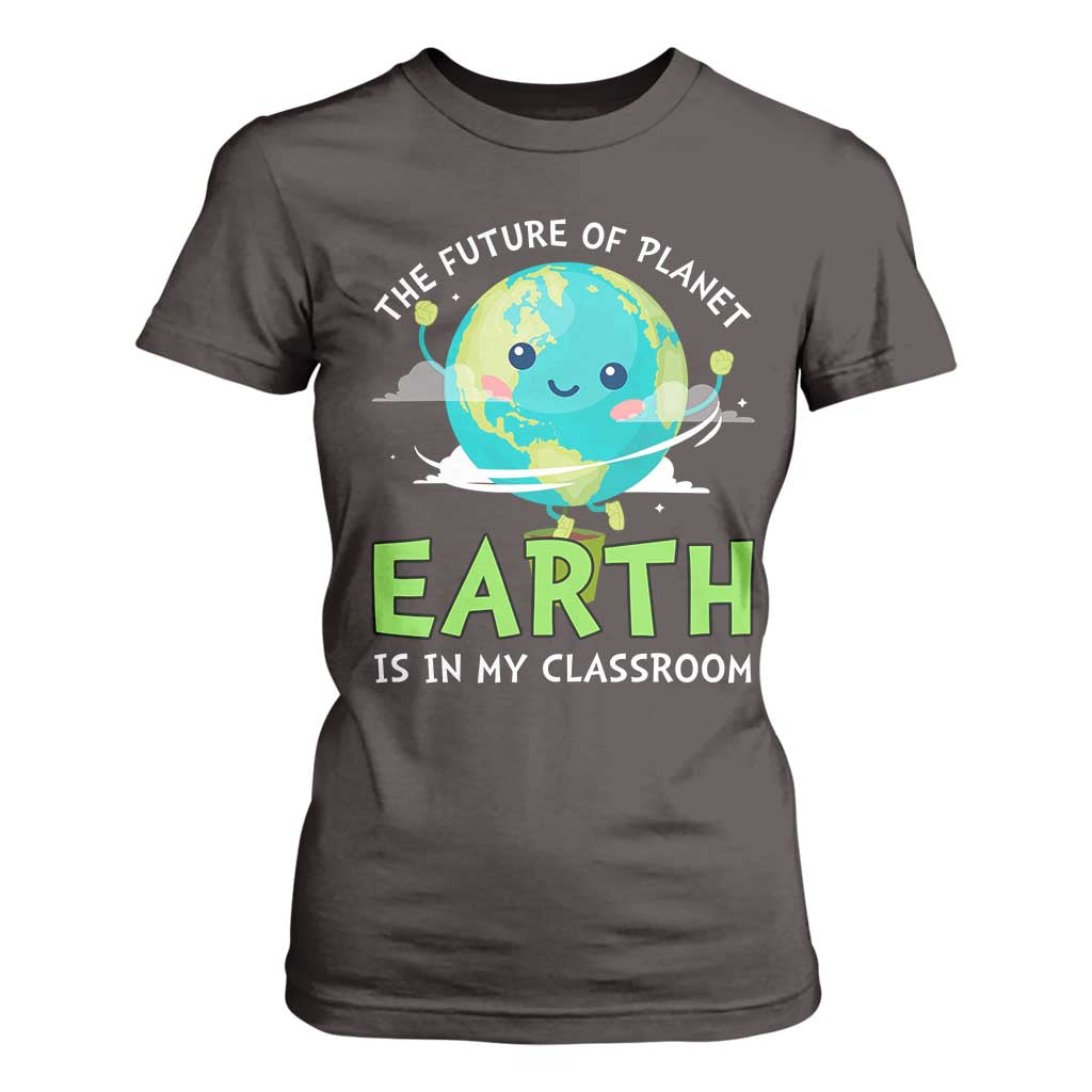 Earth Day Teachers T Shirt For Women Funny Classroom