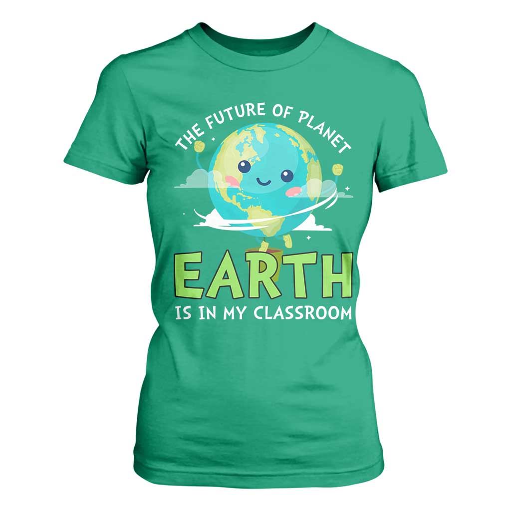 Earth Day Teachers T Shirt For Women Funny Classroom
