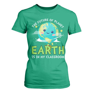 Earth Day Teachers T Shirt For Women Funny Classroom