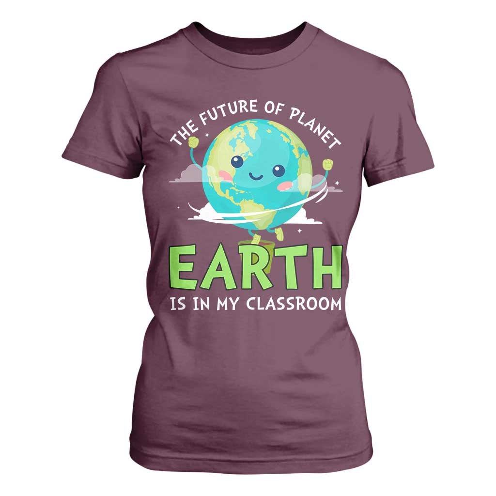 Earth Day Teachers T Shirt For Women Funny Classroom