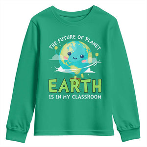 Earth Day Teachers Youth Sweatshirt Funny Classroom