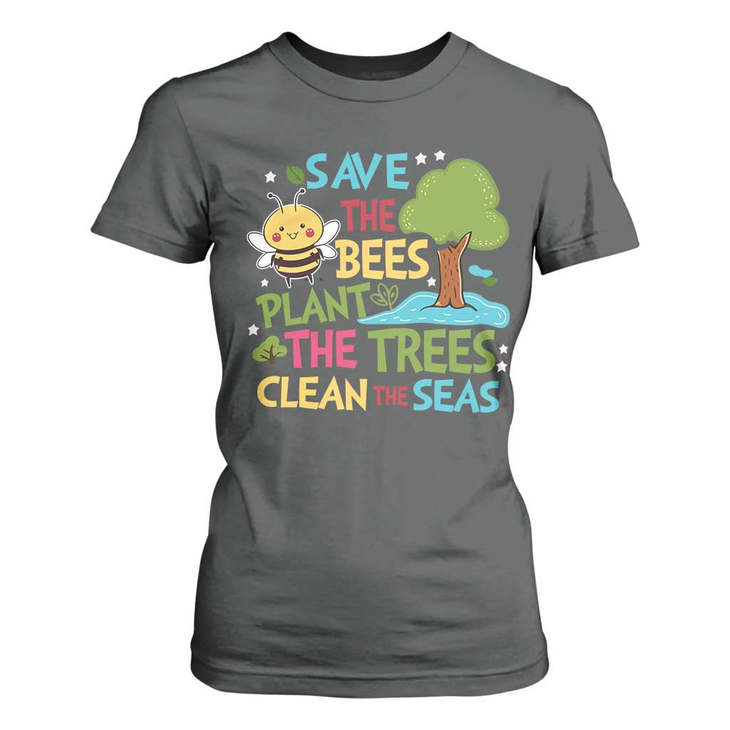 Earth Day T Shirt For Women Funny Awesome Environmental Nature Recycling