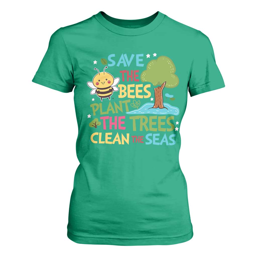 Earth Day T Shirt For Women Funny Awesome Environmental Nature Recycling