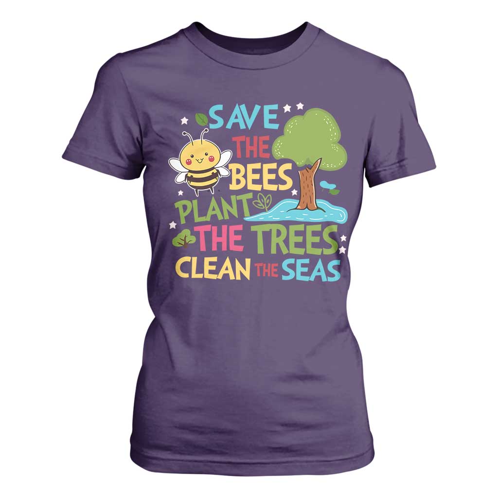 Earth Day T Shirt For Women Funny Awesome Environmental Nature Recycling