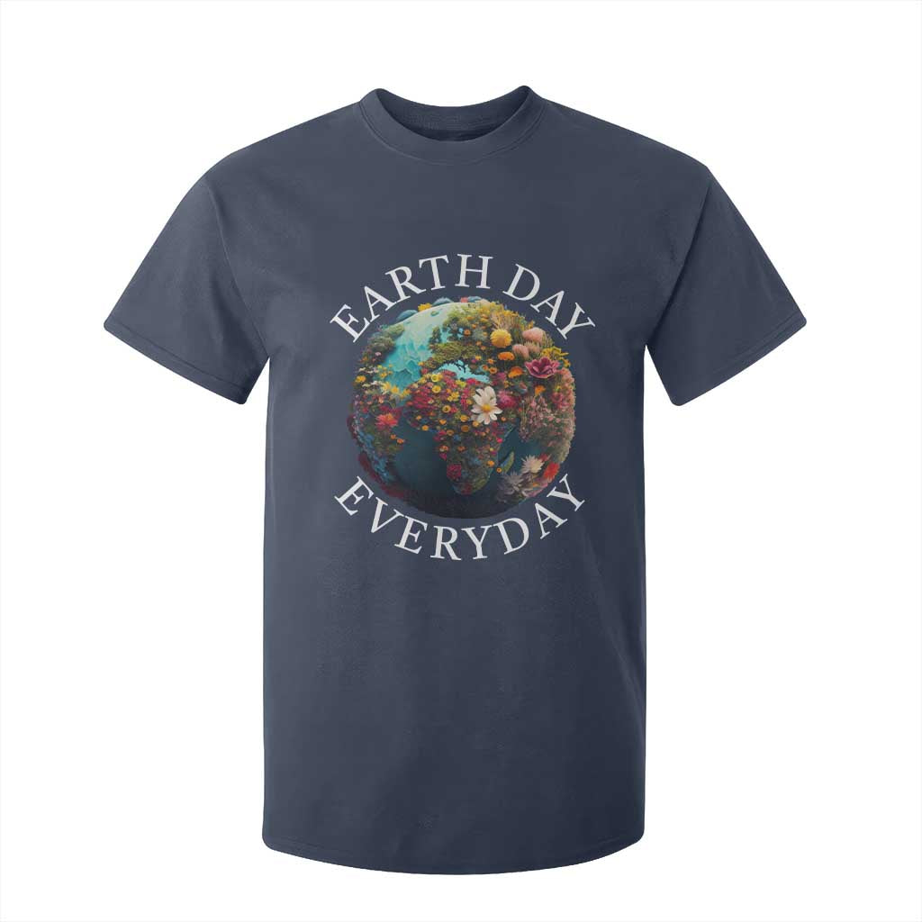Earth Day Everyday T Shirt For Kid With Floral Nature Lover Climate Change