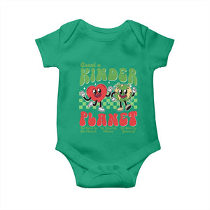 Earth Day Baby Onesie Create A Kinder Planet Be Kind Earth