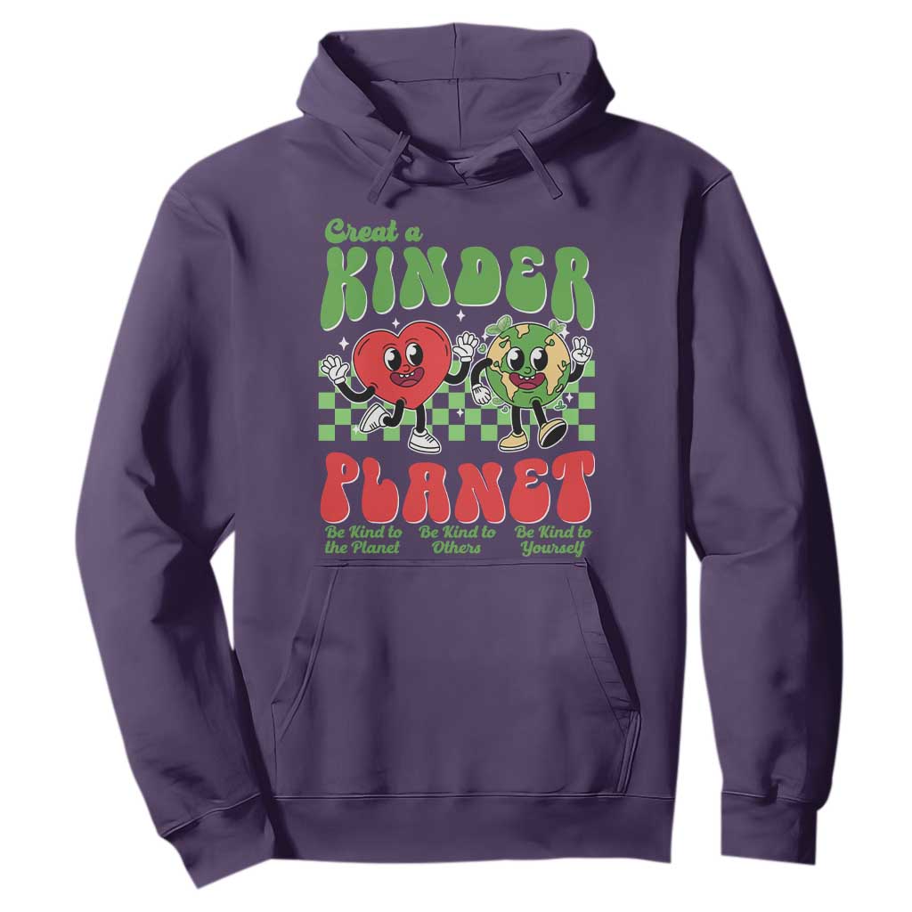 Earth Day Hoodie Create A Kinder Planet Be Kind Earth