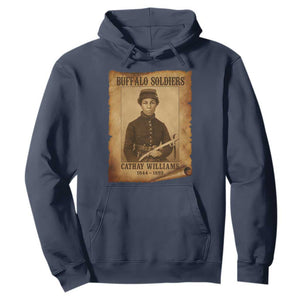 Cathay Williams Hoodie Buffalo Soldier First African American Female Soldier - African Pride