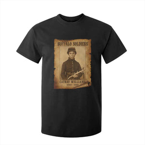 Cathay Williams T Shirt For Kid Buffalo Soldier First African American Female Soldier - African Pride