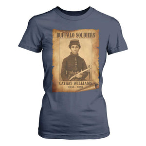 Cathay Williams T Shirt For Women Buffalo Soldier First African American Female Soldier - African Pride