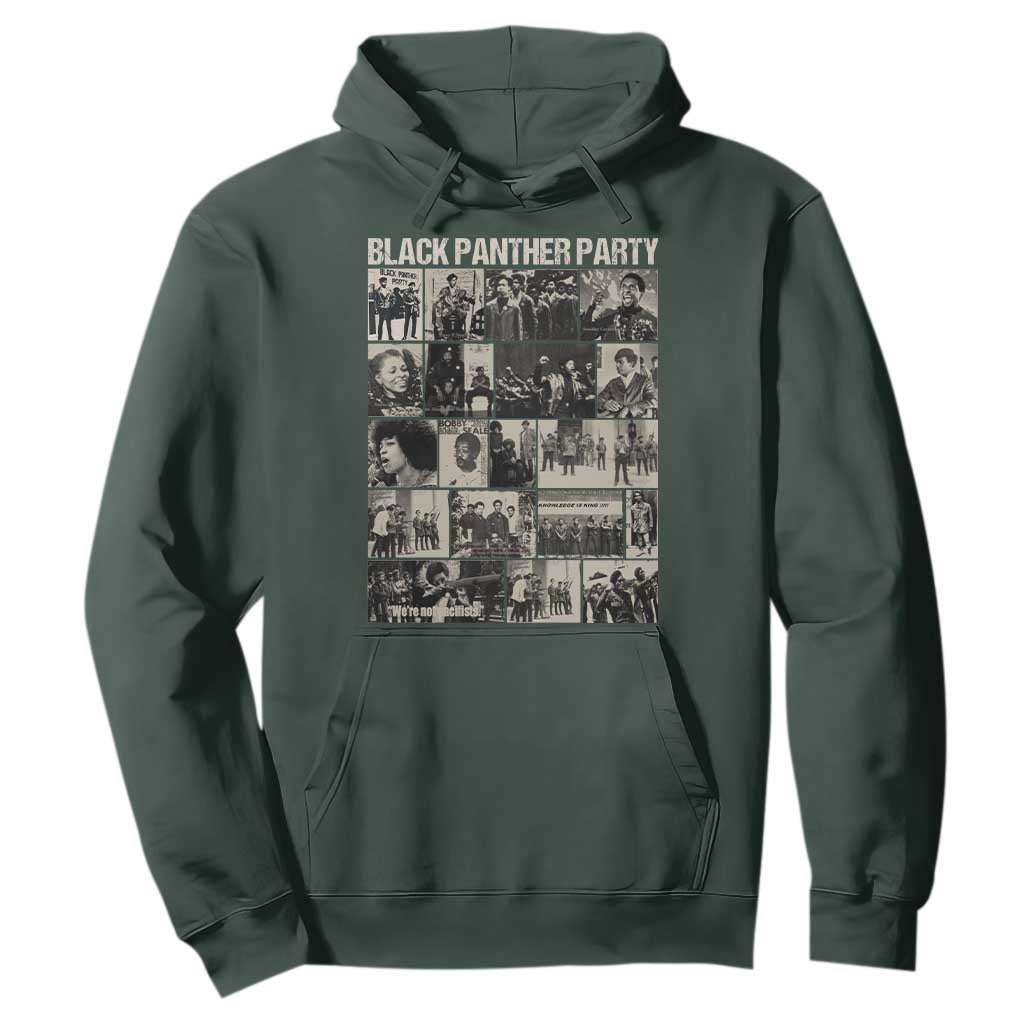 Vintage Black Panther Party Hoodie Huey P. Newton Bobby Seale Black History Month Juneteenth