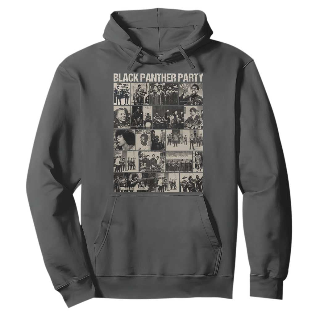 Vintage Black Panther Party Hoodie Huey P. Newton Bobby Seale Black History Month Juneteenth