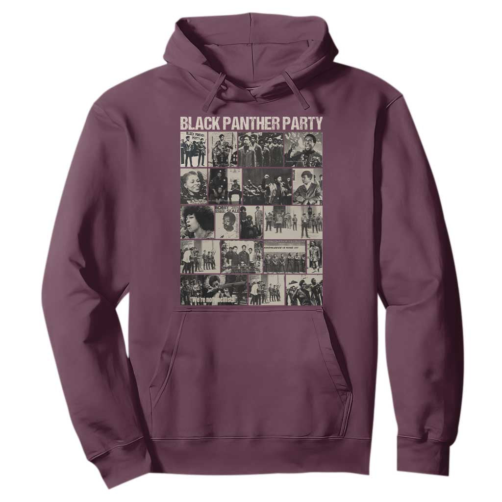 Vintage Black Panther Party Hoodie Huey P. Newton Bobby Seale Black History Month Juneteenth