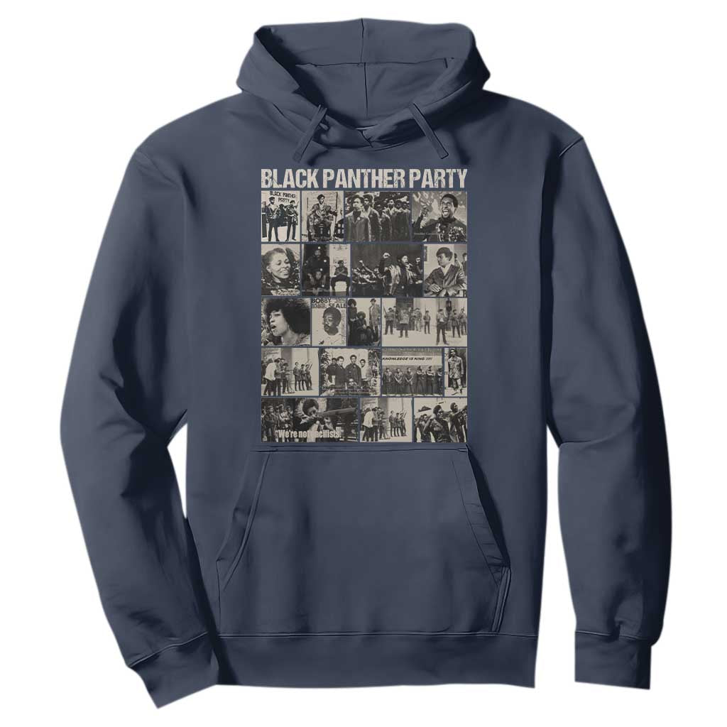 Vintage Black Panther Party Hoodie Huey P. Newton Bobby Seale Black History Month Juneteenth