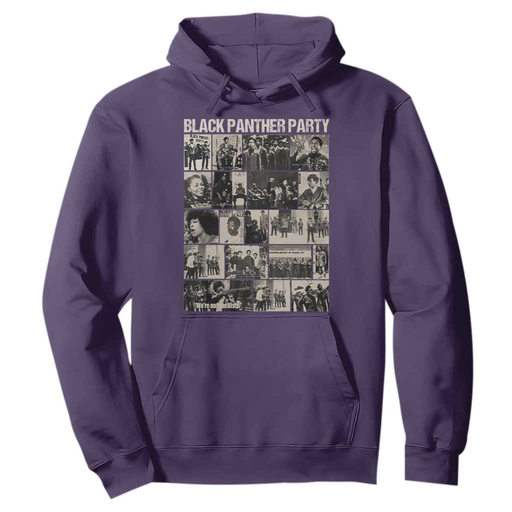 Vintage Black Panther Party Hoodie Huey P. Newton Bobby Seale Black History Month Juneteenth