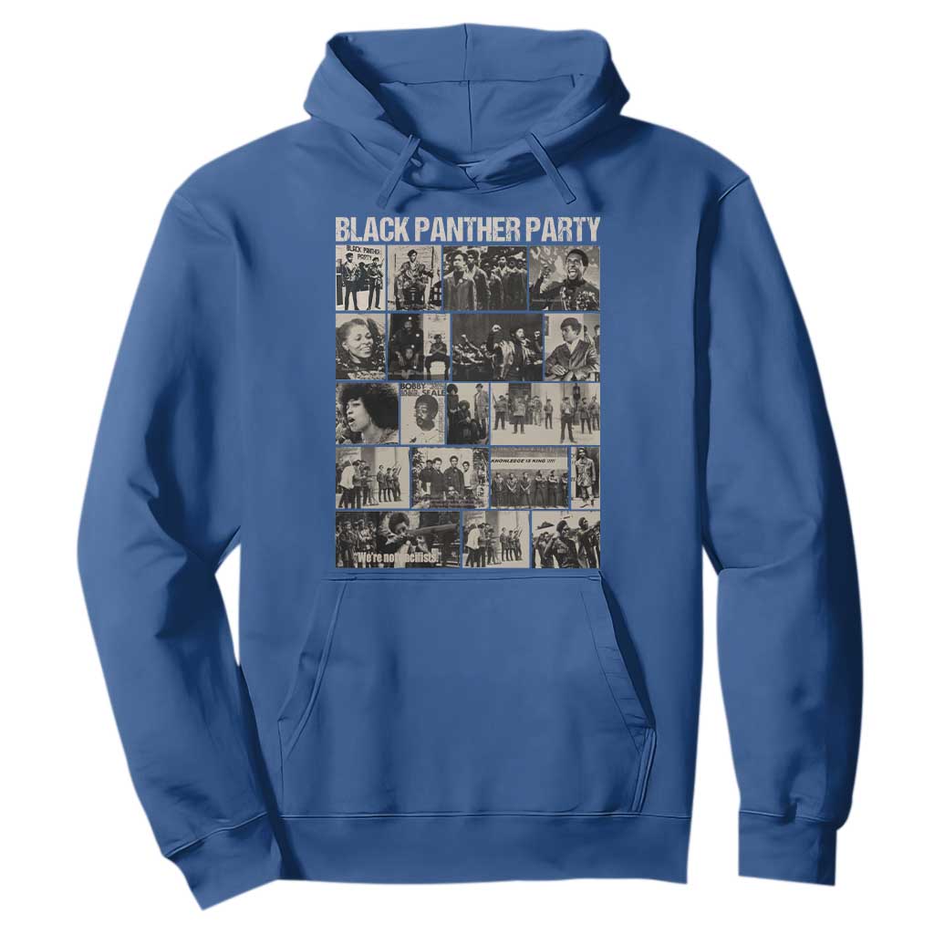Vintage Black Panther Party Hoodie Huey P. Newton Bobby Seale Black History Month Juneteenth