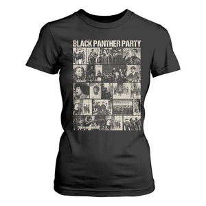 Vintage Black Panther Party T Shirt For Women Huey P. Newton Bobby Seale Black History Month Juneteenth