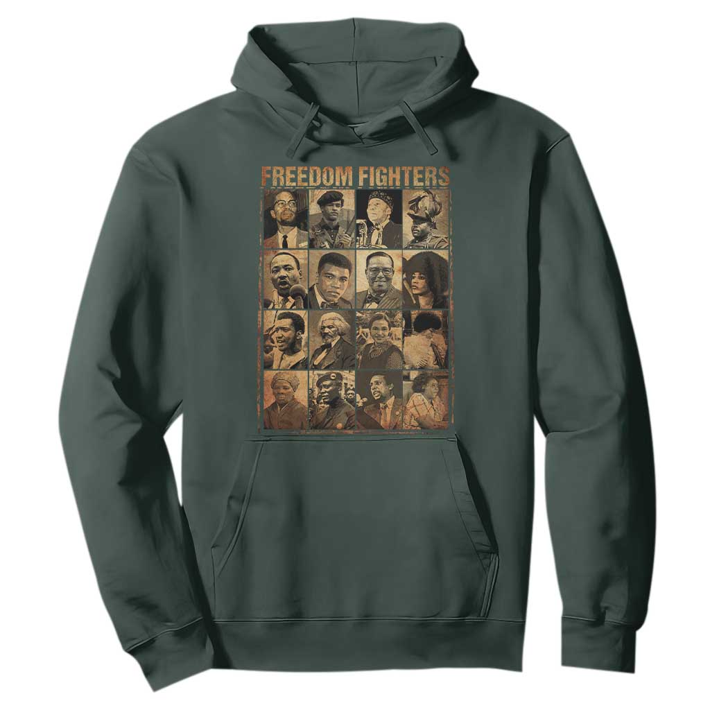 Black Freedom Fighters Hoodie Huey P. Newton Bobby Seale Black History Month Juneteenth