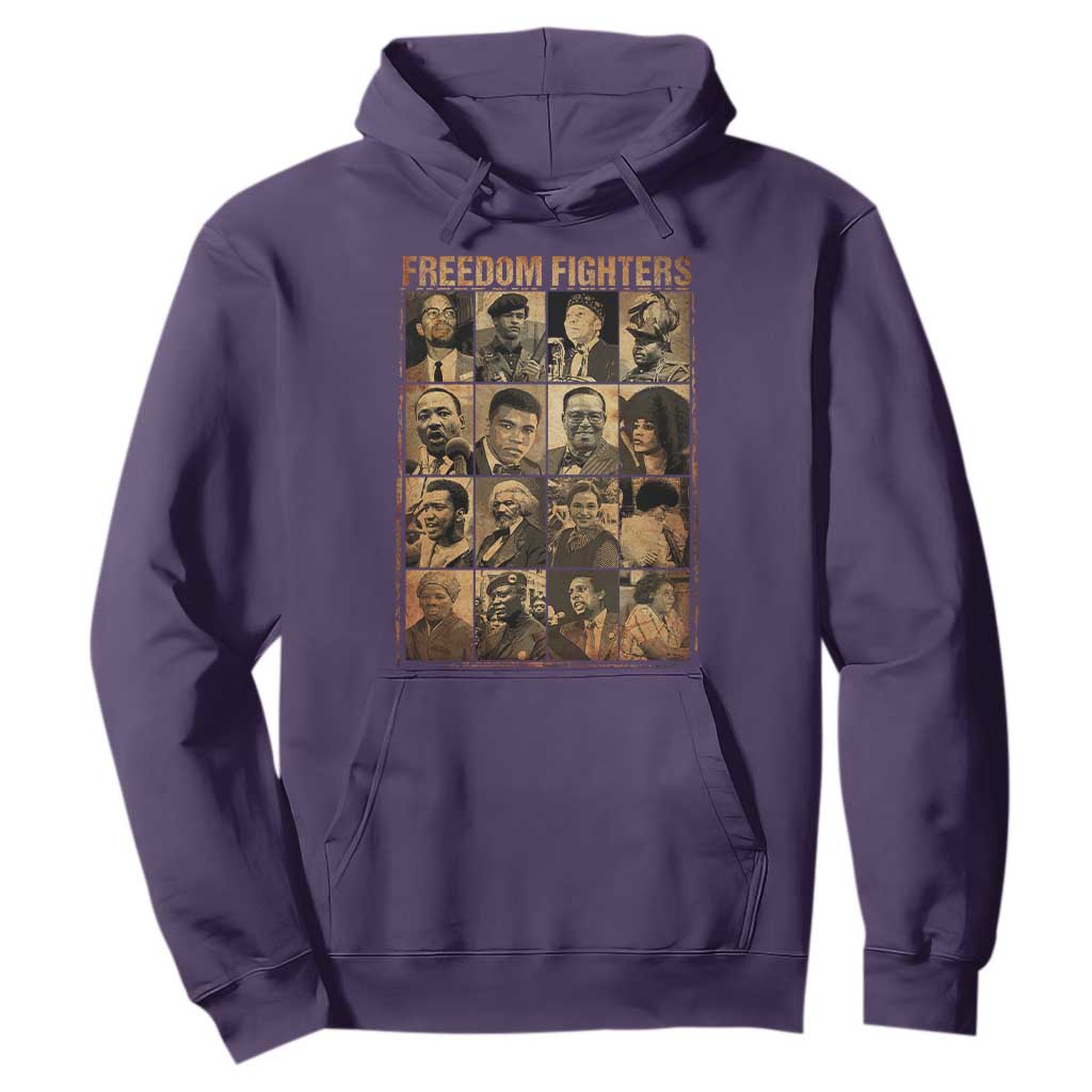 Black Freedom Fighters Hoodie Huey P. Newton Bobby Seale Black History Month Juneteenth