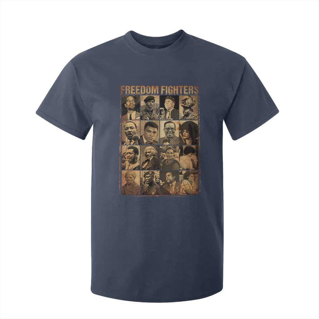 Black Freedom Fighters T Shirt For Kid Huey P. Newton Bobby Seale Black History Month Juneteenth