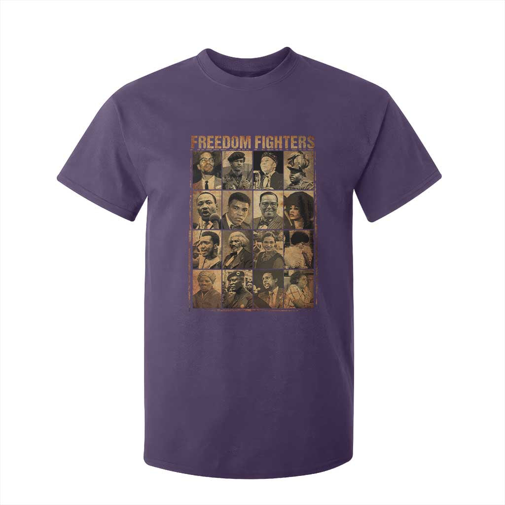 Black Freedom Fighters T Shirt For Kid Huey P. Newton Bobby Seale Black History Month Juneteenth