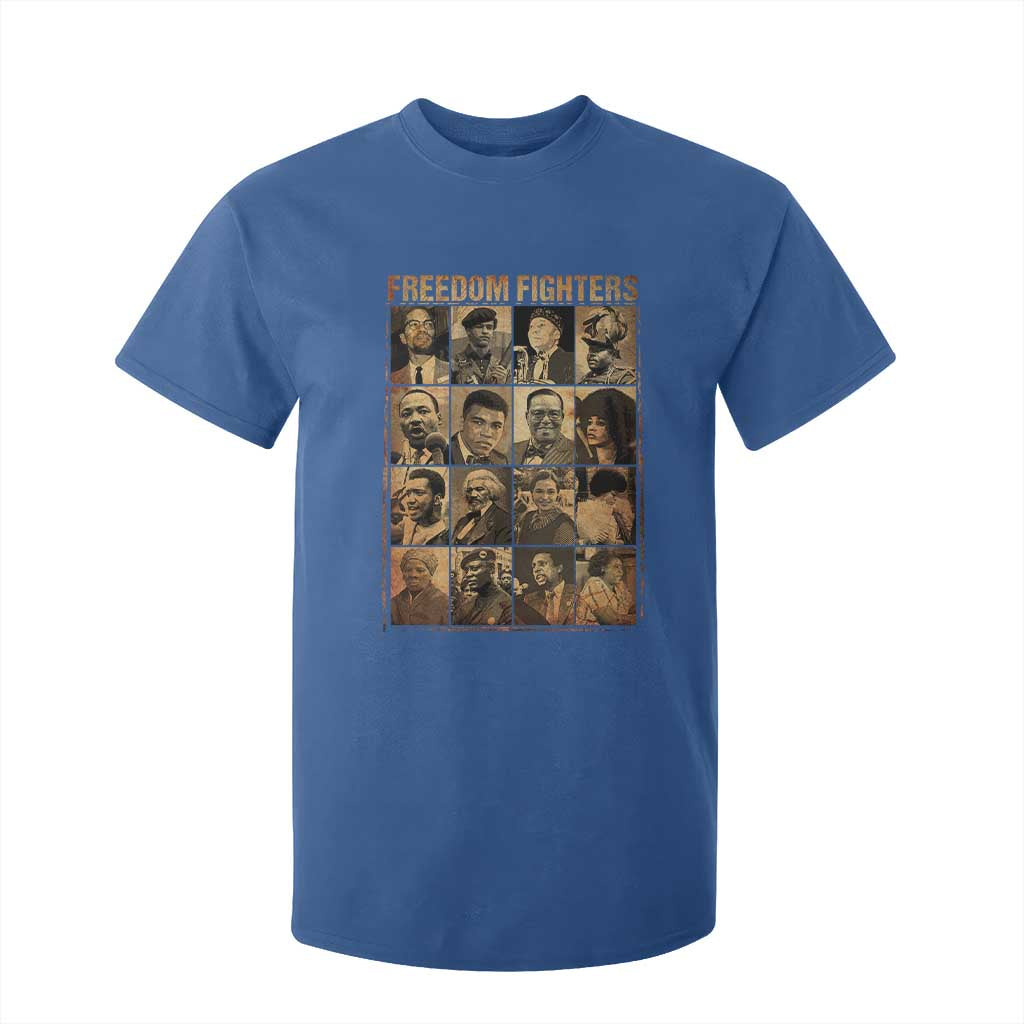 Black Freedom Fighters T Shirt For Kid Huey P. Newton Bobby Seale Black History Month Juneteenth