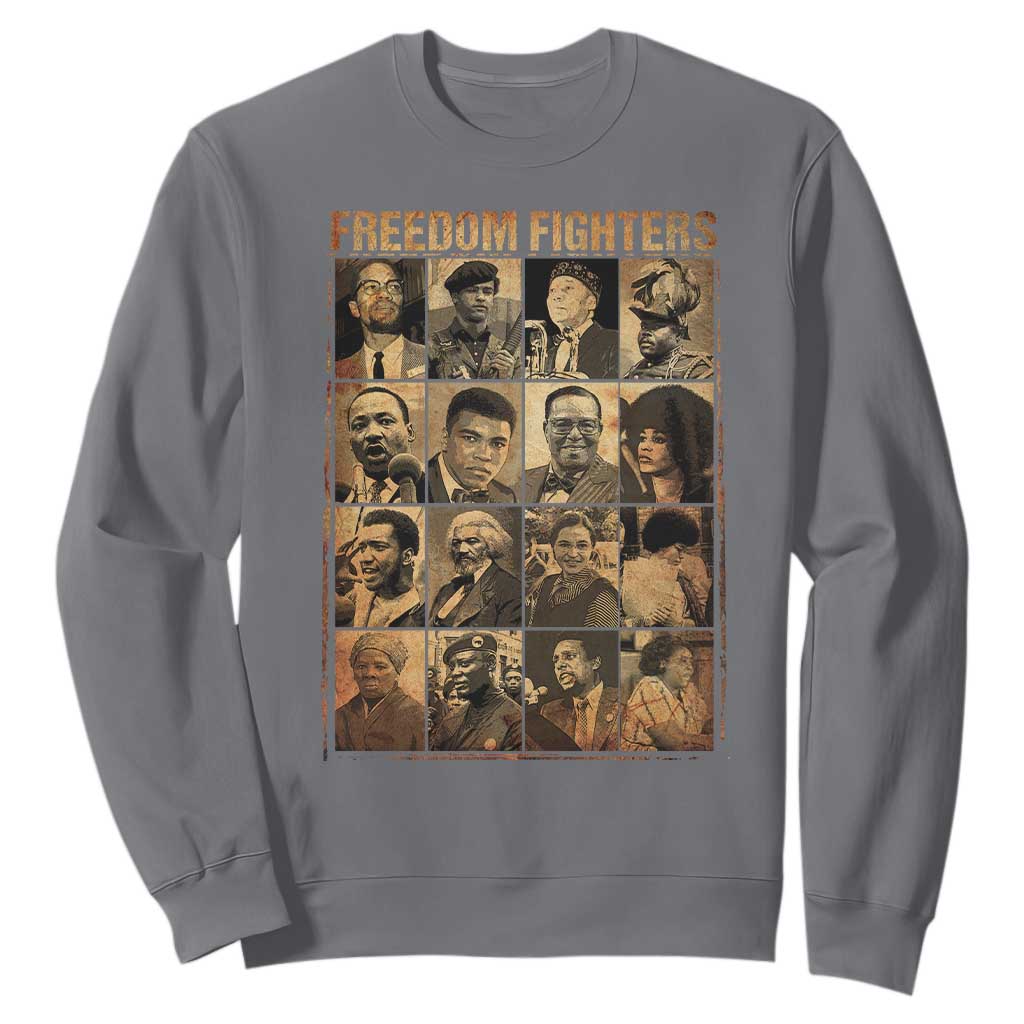 Black Freedom Fighters Sweatshirt Huey P. Newton Bobby Seale Black History Month Juneteenth