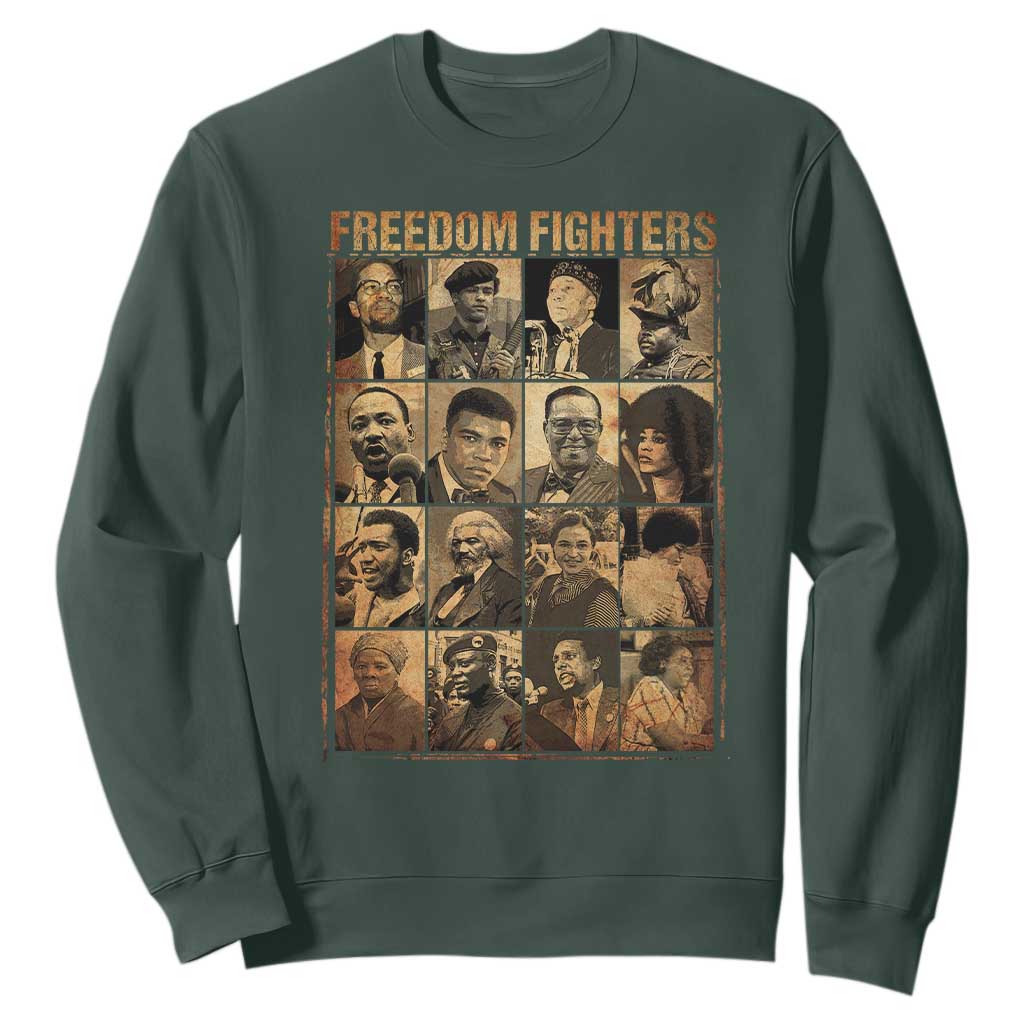 Black Freedom Fighters Sweatshirt Huey P. Newton Bobby Seale Black History Month Juneteenth