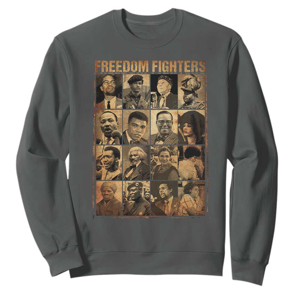 Black Freedom Fighters Sweatshirt Huey P. Newton Bobby Seale Black History Month Juneteenth
