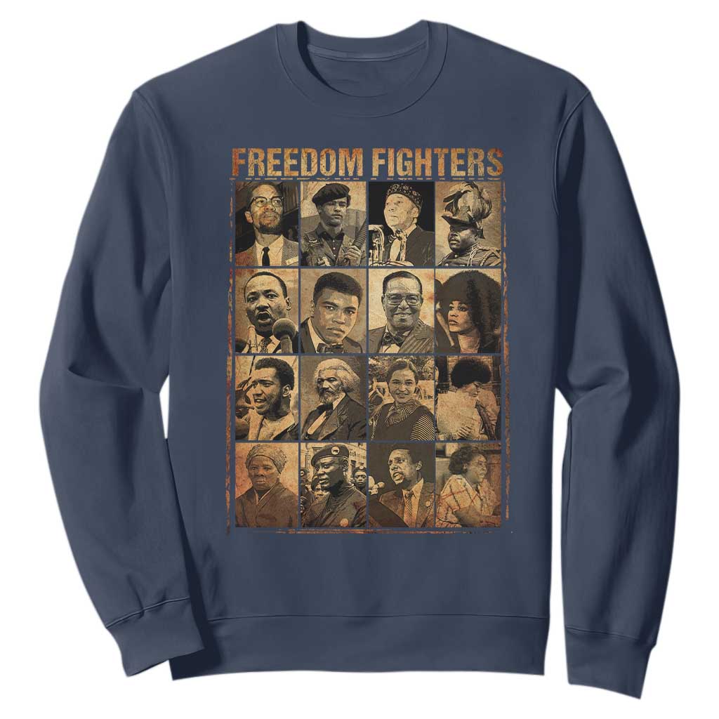 Black Freedom Fighters Sweatshirt Huey P. Newton Bobby Seale Black History Month Juneteenth