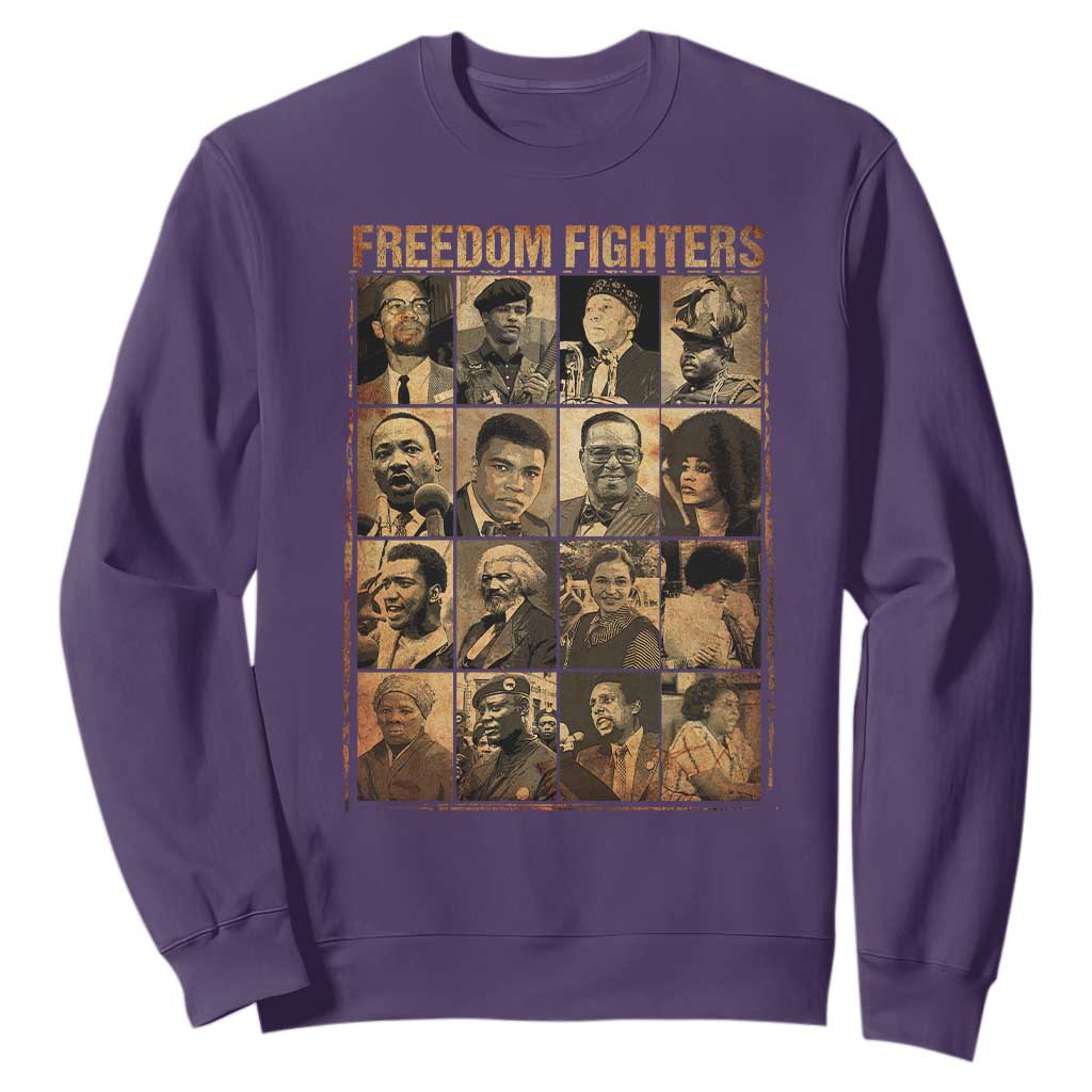 Black Freedom Fighters Sweatshirt Huey P. Newton Bobby Seale Black History Month Juneteenth