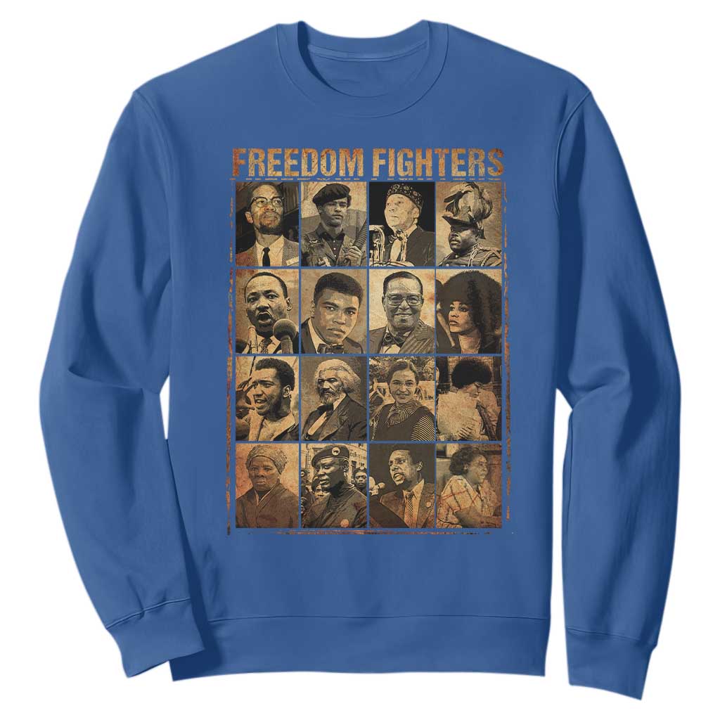 Black Freedom Fighters Sweatshirt Huey P. Newton Bobby Seale Black History Month Juneteenth