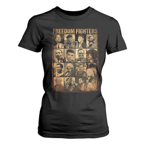 Black Freedom Fighters T Shirt For Women Huey P. Newton Bobby Seale Black History Month Juneteenth