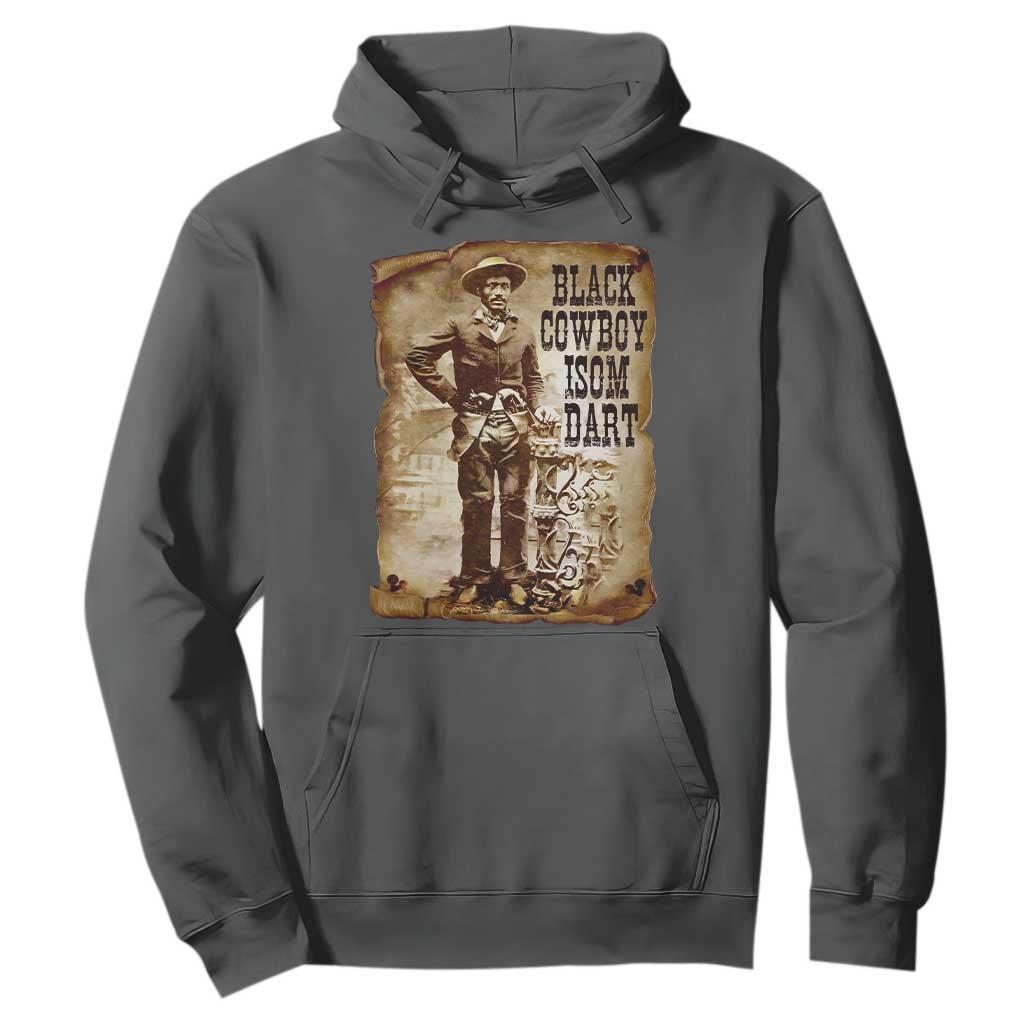 Black Cowboy Isom Dart Hoodie African American Cowboys Black History