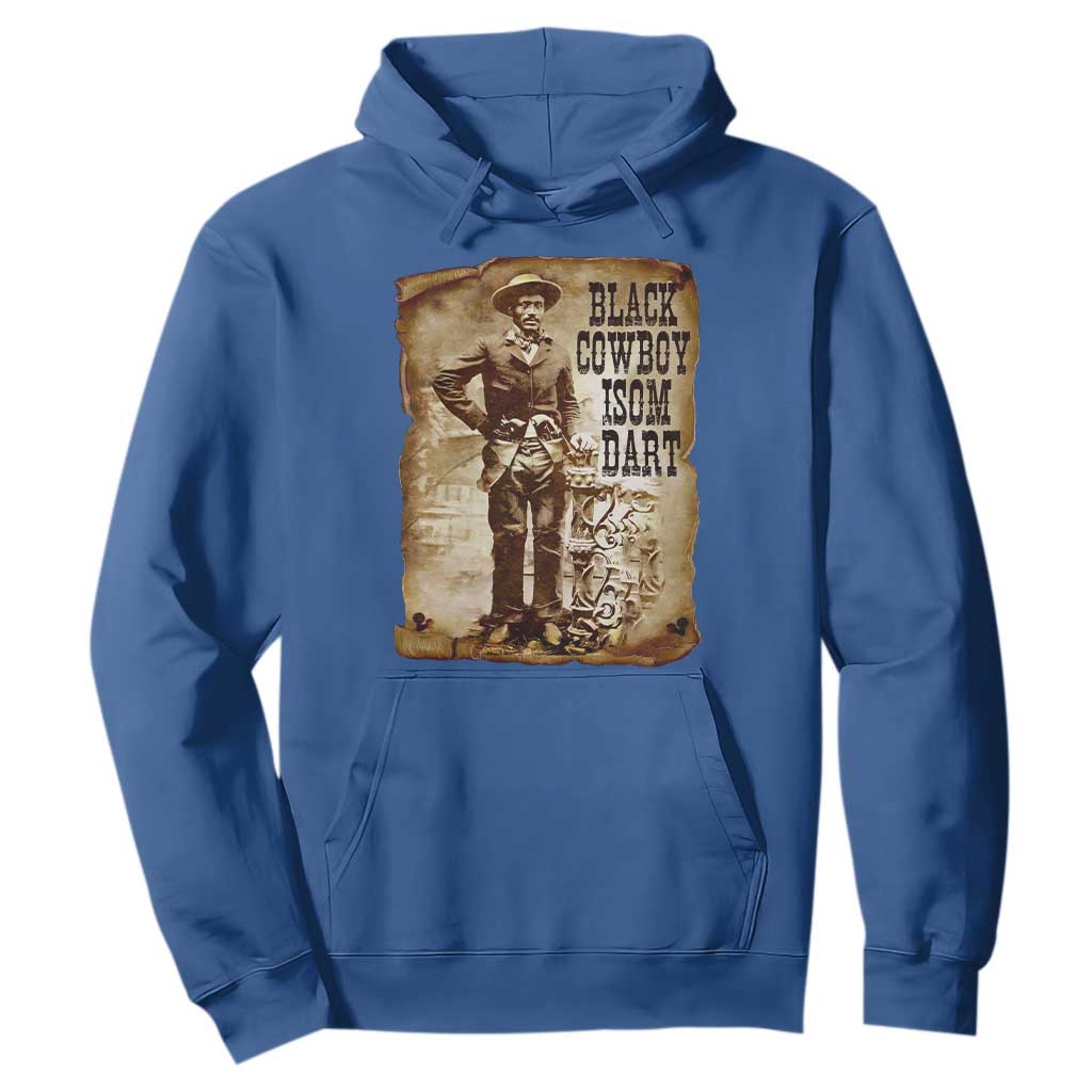 Black Cowboy Isom Dart Hoodie African American Cowboys Black History