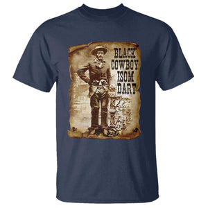 Black Cowboy Isom Dart T Shirt African American Cowboys Black History