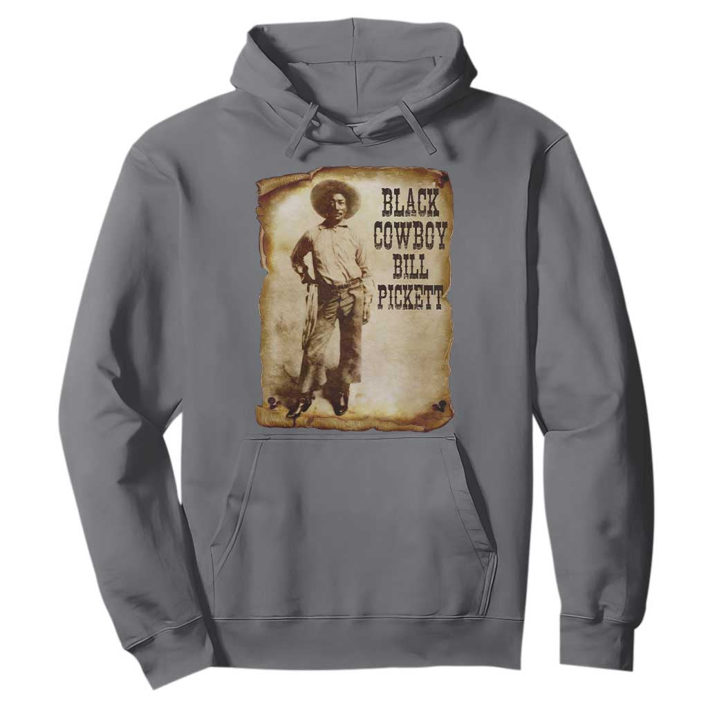 Black Cowboy Bill Pickett Hoodie African American Cowboys Black History